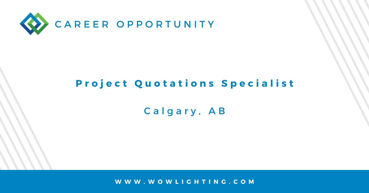 CAREER OPPORTUNITY: PROJECT QUOTATIONS SPECIALIST